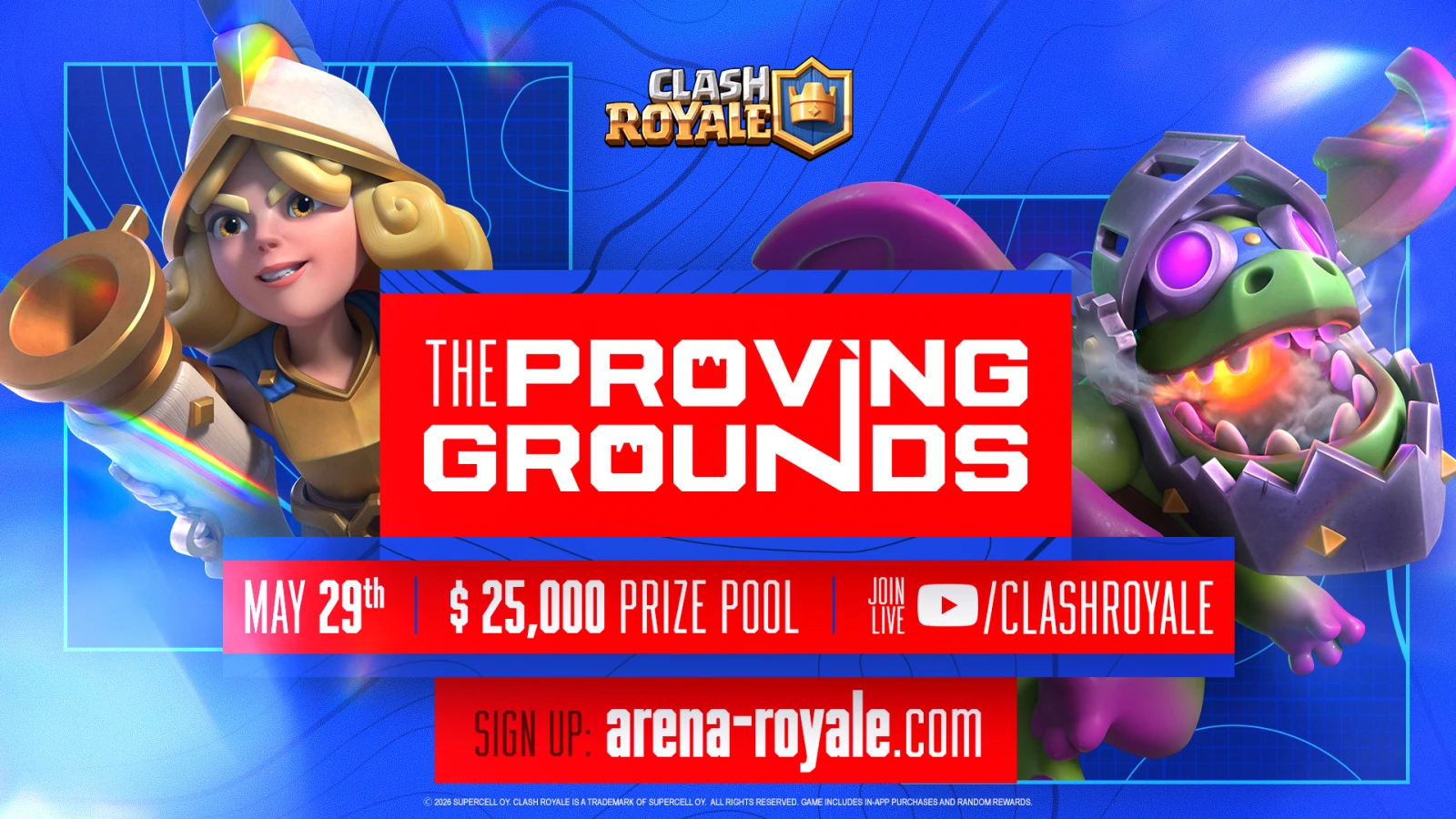 The Proving Grounds announcement key visual
