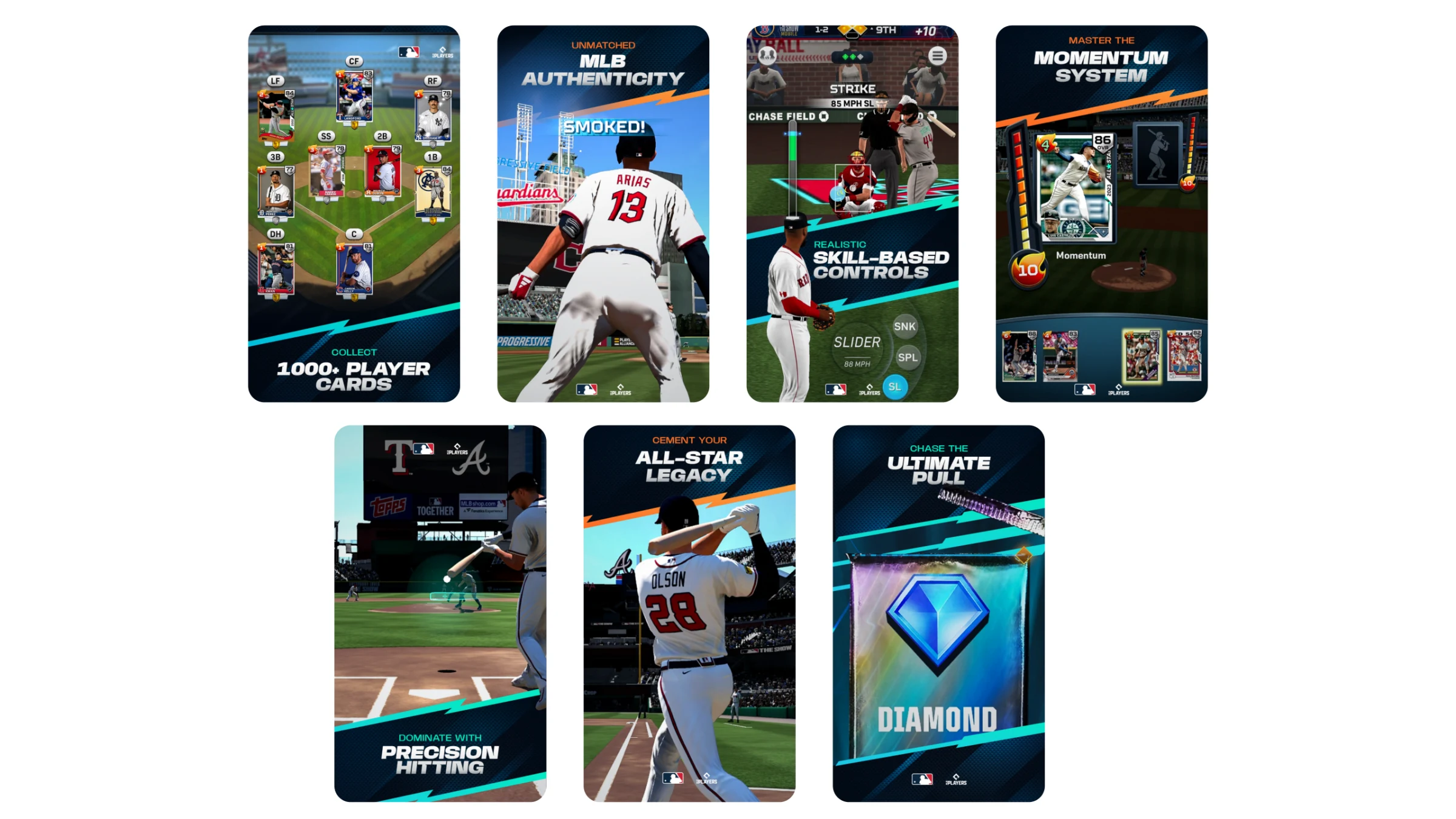 MLB The Show Mobile - Social Templates