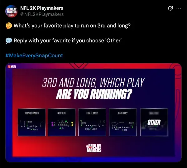 NFL 2K Playmakers - 3rd and Long