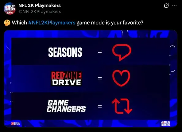 NFL 2K Playmakers - Game Mode