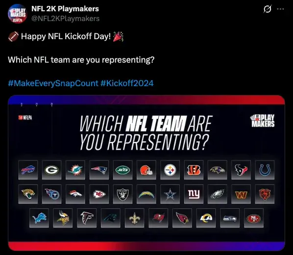 NFL 2K Playmakers - Kickoff Day