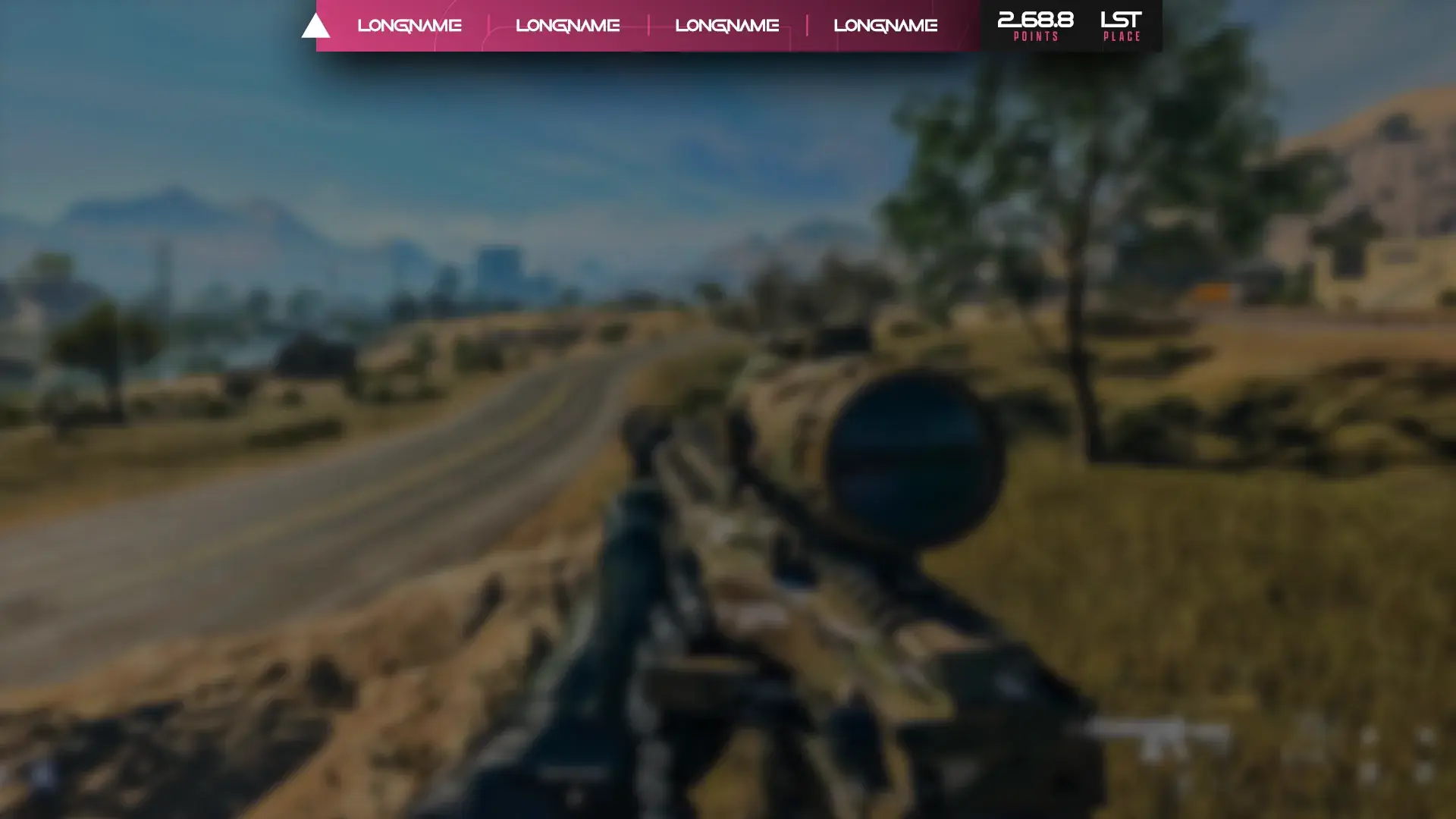 In-game scoreboard finals