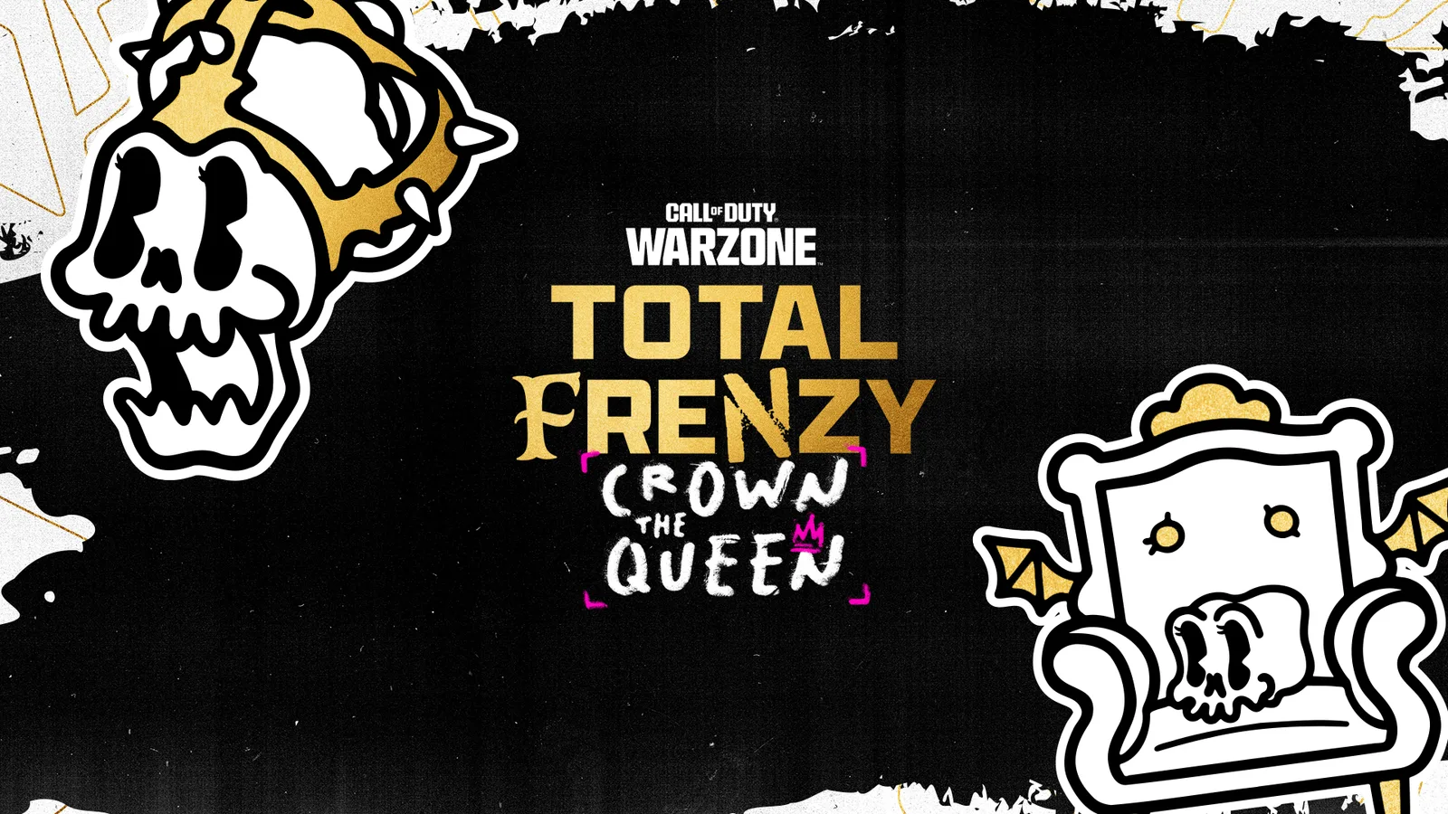 WTF: Warzone Total Frenzy — Crown the Queen key art
